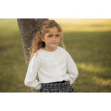 Hadas Ruffle Collar Shirt - Kidichic